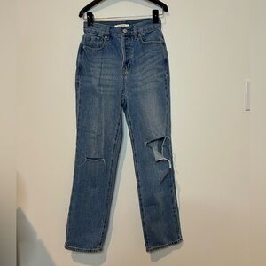 PacSun Blue Straight Leg Jeans